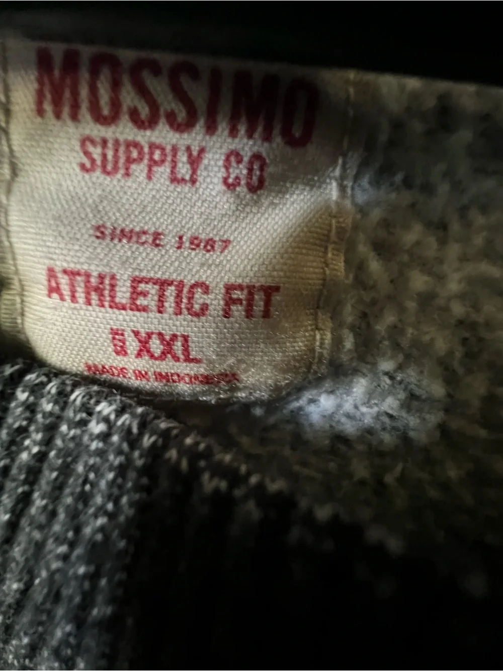 Mossimo Supply Co. Men's Heather Gray Crewneck Sweater